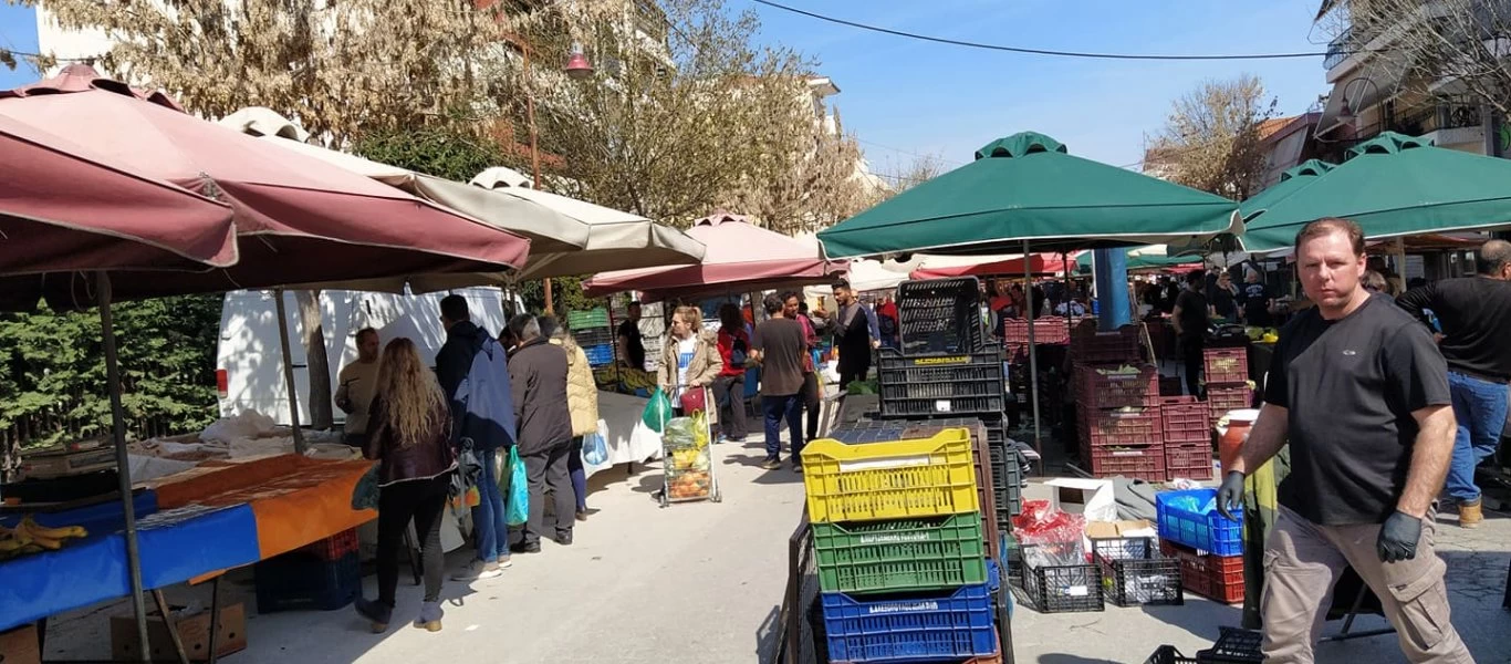 Θεσσαλονίκη: Με μονά – ζυγά οι λαϊκές λόγω κορωνοϊού